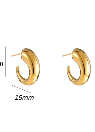 Classic Hoop - 14K - Modeaccessoires - Juwelen - Oorbellen