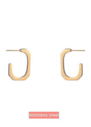 Hooked Hoop - 14K - Juwelen & mooimakers - Oorringen