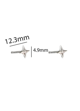 Oorbel - Northern Star Stud - RH - Silver - Modeaccessoires - Juwelen - Oorbellen