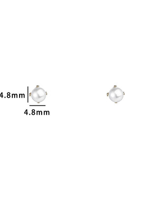 Pearl Stud - 14K - Juwelen & mooimakers - Oorringen
