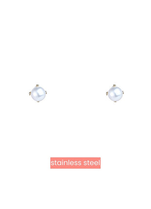 Pearl Stud - 14K - Juwelen & mooimakers - Oorringen