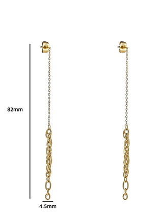 Pull Trough Chunky Chain - 14K - Juwelen & mooimakers - Oorringen