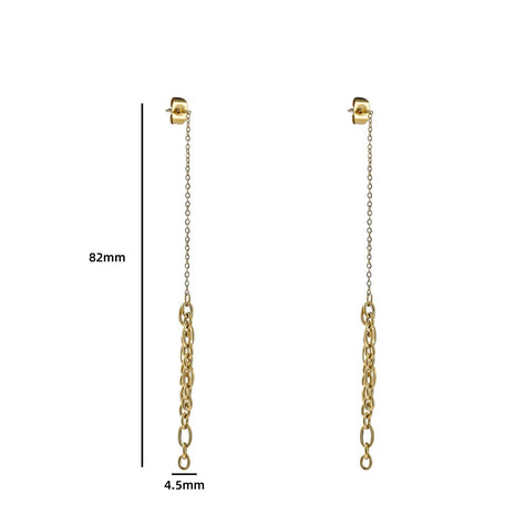 Pull Trough Chunky Chain - 14K - Juwelen & mooimakers - Oorringen