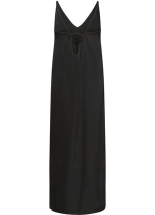 KArory Sateen Dress - 10511455 - Black Deep by Kaffe