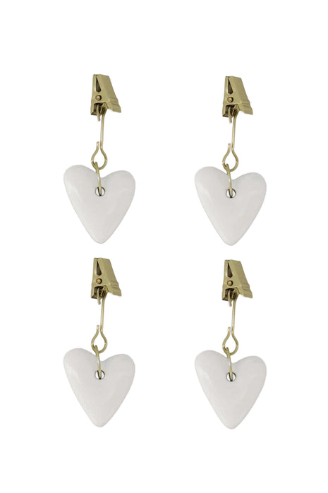Set van 4 tafelkleed hangers hartje - 0709-0048 by Zusss