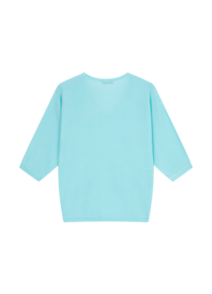 T-shirt - Tanja-L-18-H – Aqua by Vila Joy