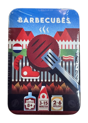 Spel in een blikje: Barbecubes - Lou Lou