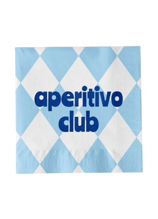 Paper Napkins Aperitivo Club 20pack - 148-01678 by Atelier Pistache