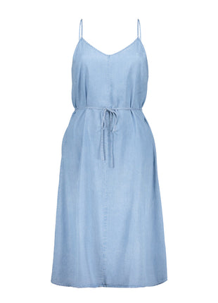 Jurk met spaghetti bandjes - 67390-21
