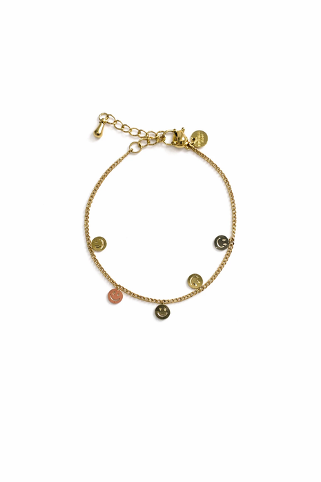 Kids armbandje - Smileys - TB61295 by Day & Eve