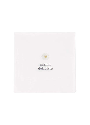 Servetten vierkant mama deliefste - 0711-0056 by Zusss