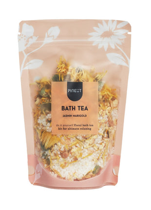 Pineut Bath Tea | pouchbag | Jasmin Marigold - Cadeau’s & Lifestyle - Bad & Bed - Verzorging