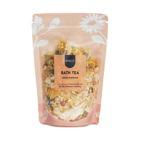 Pineut Bath Tea | pouchbag | Jasmin Marigold - Cadeau’s & Lifestyle - Bad & Bed - Verzorging