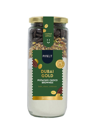 Pineut Cake | jar | Dubai brownie (limited edition) - Cadeau’s & Lifestyle - Koken & Tafelen - Food - Zoet - Chocolate