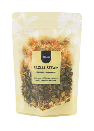 Pineut Facial Steam | pouchbag | Chamomile Peppermint - Cadeau’s & Lifestyle - Bad & Bed - Verzorging