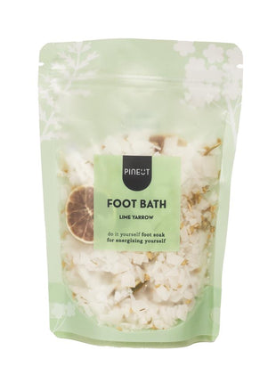 Pineut Foot Bath | pouchbag | Lime Yarrow - Cadeau’s & Lifestyle - Bad & Bed - Verzorging