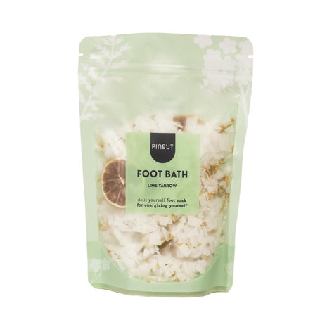 Pineut Foot Bath | pouchbag | Lime Yarrow - Cadeau’s & Lifestyle - Bad & Bed - Verzorging