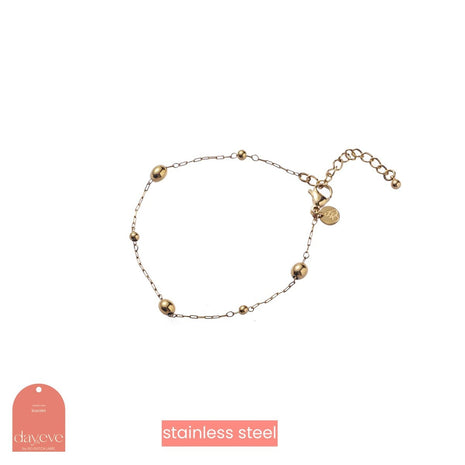 Armbandje - Single Dots Bracelet - 14K