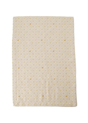 Placemat - hartjes - wit/zand/goud - Cadeau’s & Lifestyle - Keuken & eetkamer - Tafeltextiel & Servetten