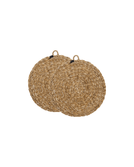 Placemat - nature - 30cm (2 stuks) - Cadeau’s & Lifestyle - Keuken & eetkamer - Planken & dienbladen