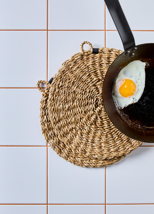 Placemat - nature - 30cm (2 stuks) - Cadeau’s & Lifestyle - Keuken & eetkamer - Planken & dienbladen