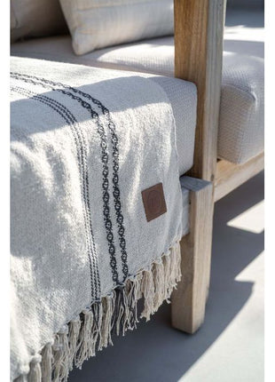 Plaid - geweven - aztec print - 130x170cm - Lifestyle - Wonen - Kussens & Plaids