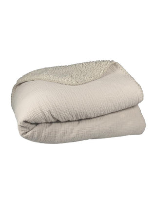 Plaid - Phileine - zandkleurig (beige) - Lifestyle - Wonen - Kussens & Plaids