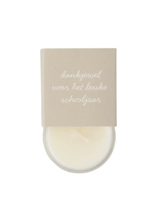 Geurkaarsje in wikkel schooljaar - 0503-0207 by Zusss