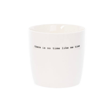 Koffiemok - There is no time like me time - 300ml - Cadeau’s & Lifestyle - Keuken & eetkamer - Mokken & Bekers (Background Removed)