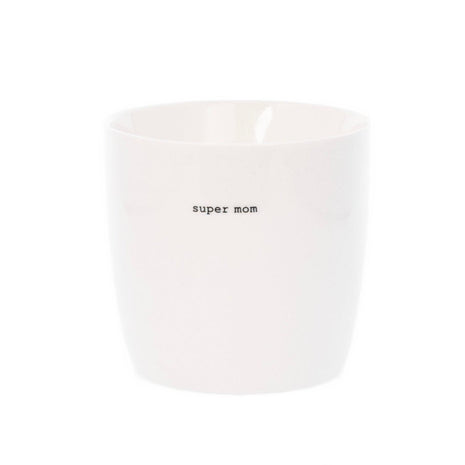 Koffiemok - Super mom - 300ml - Cadeau’s & Lifestyle - Keuken & eetkamer - Mokken & Bekers (Background Removed)