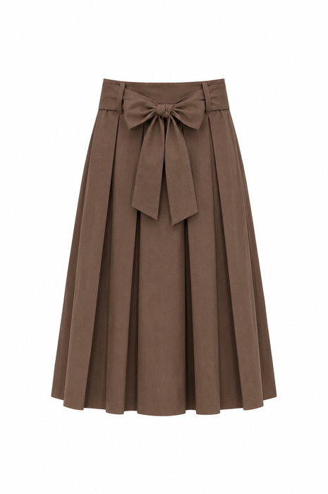 Skirt - Marcella - Coffee