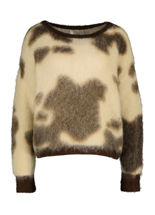 Altamura B506-SET10 - Gesso/Choco - Gesso/Choco / One Size - Kleding - Truien en cardigans