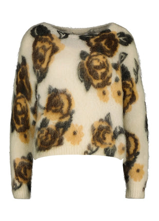 Ancona B506-SET11 - Beige/Choco - Beige/Choco / One Size - Kleding - Truien en cardigans