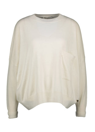 Pull - Andria B506 - Off-white - Off-white / One Size - Kleding - Truien en cardigans