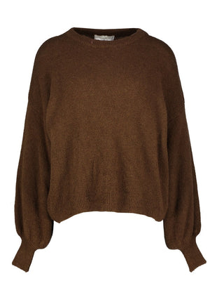 Pull - Aquilalong B506 - Choco - Choco / One Size - Kleding - Truien en cardigans