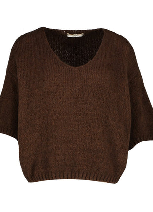 Cabimas B506 - Choco - Choco / One Size - Kleding - Truien en cardigans