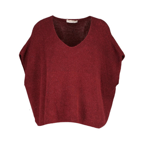 Pull - Ciudad B506 - (bor) - Bordeaux / Onze size - Kleding - Truien en cardigans