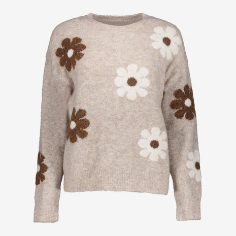 Pull flowers - 54516-10 000720 - Kleding - Truien en cardigans