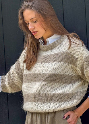 Pull - Gipsy - Ecru/beige - Kleding - Truien en cardigans