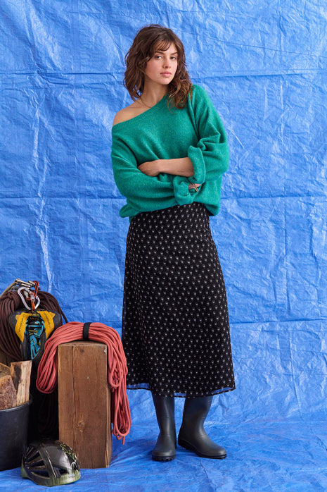 Pull - Maelys - (groen) - Kleding - Truien en cardigans