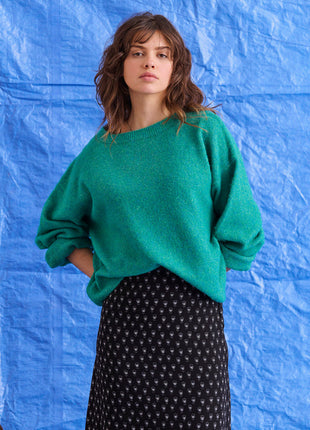 Pull - Maelys - (groen) - Kleding - Truien en cardigans