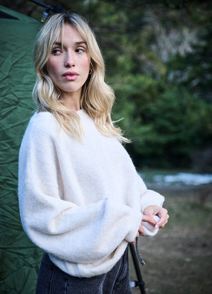 Pull - Maelys (wit) - Kleding - Truien en cardigans