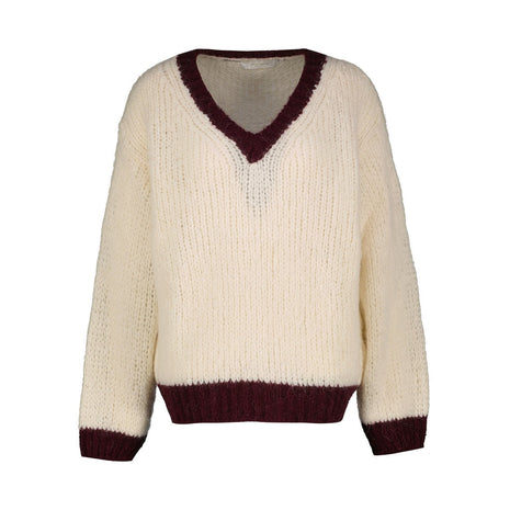 Pull - V-hals - Bilzen B506 – Off-white - Off-white / One Size - Kleding - Truien en cardigans