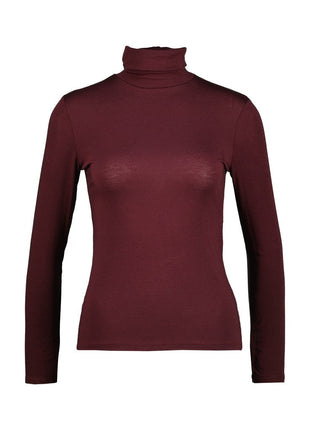 Shirt met col - Glendale B510 - Bordeaux - Kleding - Tops en t-shirts
