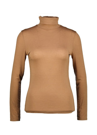 Pulletje met col - Glendale B510 - Camel - Kleding - Truien en cardigans