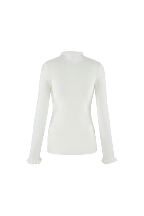 Pullover - Astrid - Wool White - Kleding - Truien en cardigans