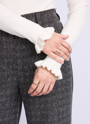 Pullover - Astrid - Wool White - Kleding - Truien en cardigans