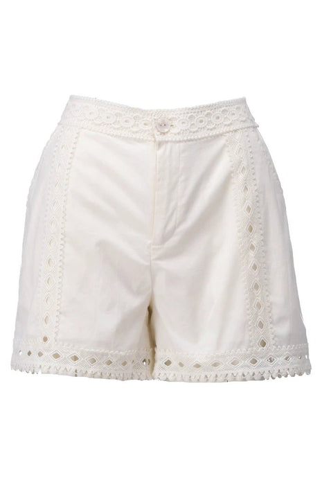 Short met kant - Ecru - C707L by K.Design