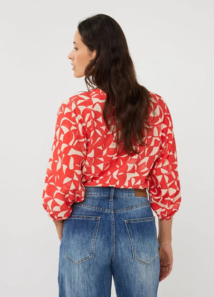 Blouse Raglan Scarlet Graphic - SP26.14003 by Esqualo