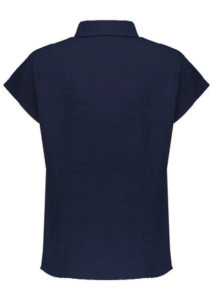 Blouse crinckle - 63140-21 by Geisha